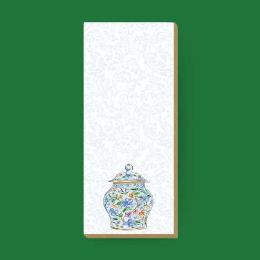 Southern Blue Chinoiserie Luxe Notepad