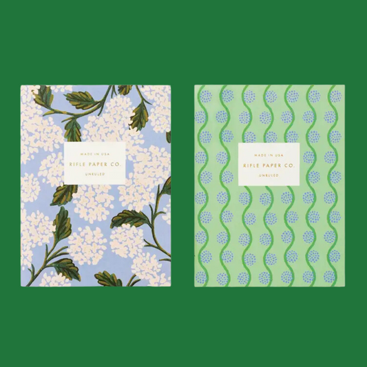 Pair of 2 Hydrangea Pocket Notebooks
