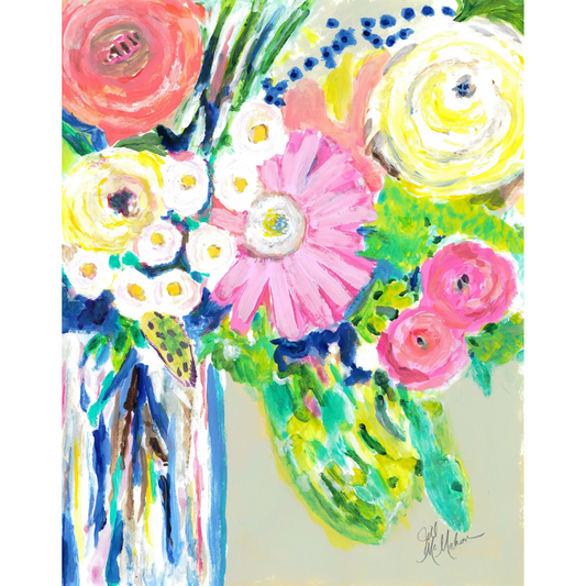 Colorful Bouquet Greeting Cards