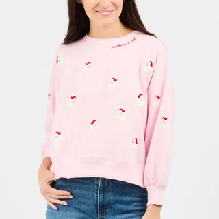 Small Santas Pink Sweatshirt