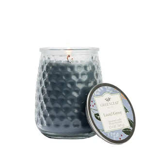 Laurel Grove Glass Candle