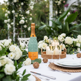 Sage White Cane Champagne