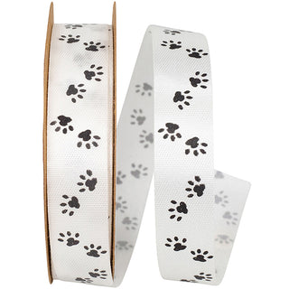 5/8" Paw Tracks Ribbon