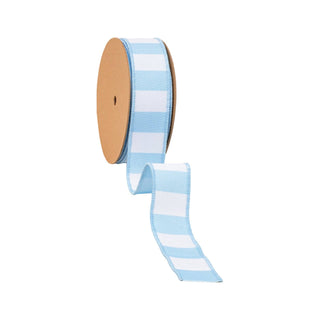 1.5" Light Blue Stripe Ribbon