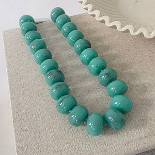 Bella Beaded Necklace WATERPROO Teal