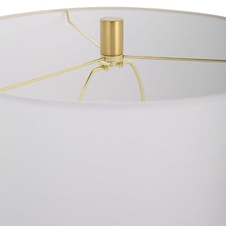 White and Gold Table Lamp