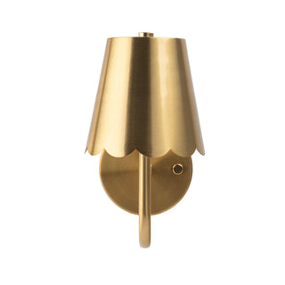 Set Rechargeable Scallop Wall Sconces