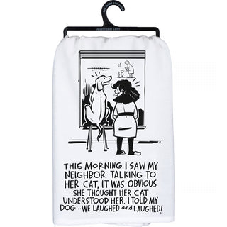 Cat Neighbor Kitchen Towel