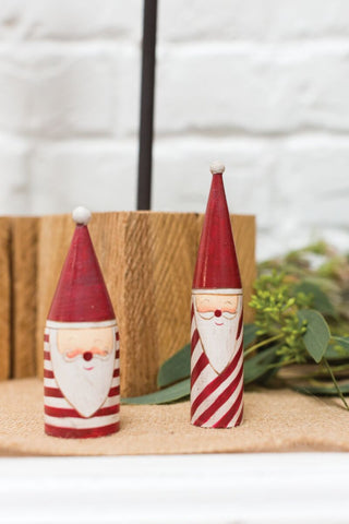 Large Candystripe Santa
