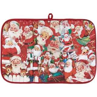 Retro Santa Drying Mat