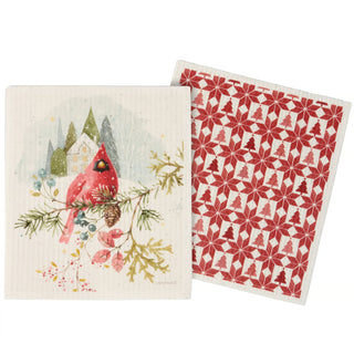 Cardinal Swedish Dishcloth S/2
