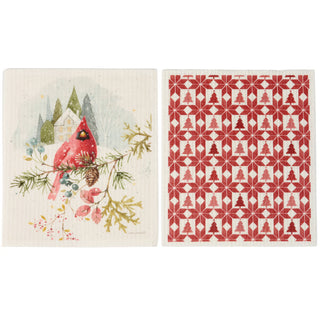Cardinal Swedish Dishcloth S/2