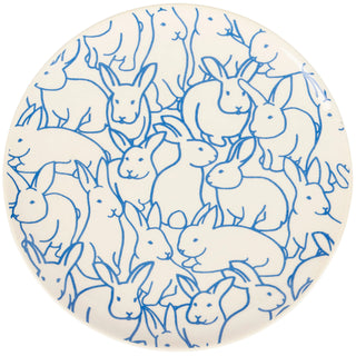 Rabbit Pattern Small Plate