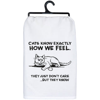 Cats Know Kitchen Towel
