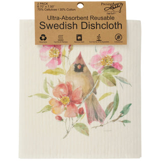 Cardinal Swedish Dishcloth S/2