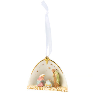 Ceramic Nativity Ornament