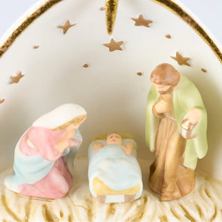 Ceramic Nativity Ornament