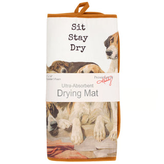 Sit Stay Dog Drying Mat