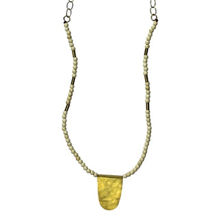 Arch Howlite Necklace