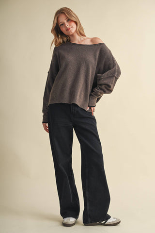Boat Neck Sweater