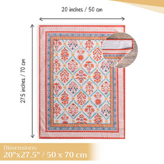 Kitchen Towels Cotton S/3 Romane