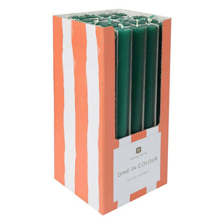 Green Dinner Candles