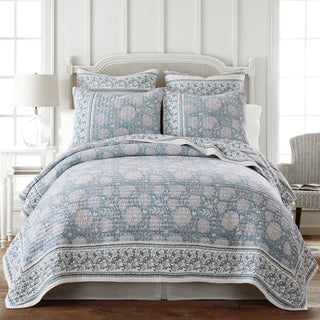 Adare Quilt Set Blue