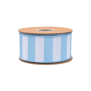 2.5" Light Blue Stripe Ribbon