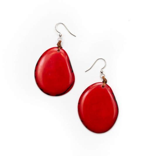 Amigas Earrings - Red