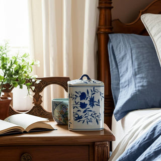 Floral Lidded Jar
