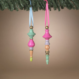 17" Candy Finial Ornament