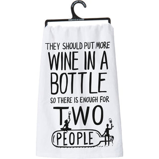 More Wine Kitchen Towel