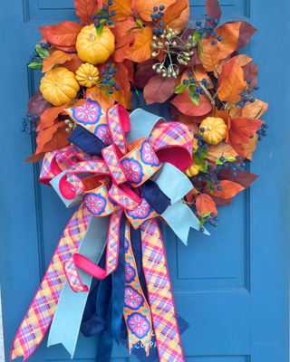 Fall Bow and Wreath Making Workshops - Sat. Aug. 1st, 11am & 12pm