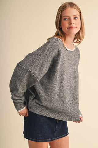 Boat Neck Sweater