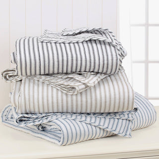 Nautical Stripe Quilt Set