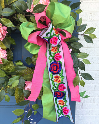 Watermelon Garden Bow