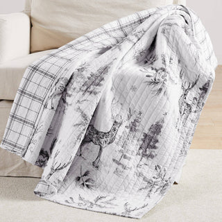 Sleigh Bells Quilt Throw