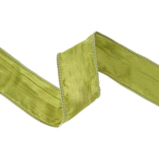 1.5" Moss Crinkle Ribbon