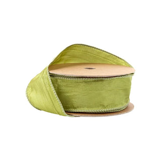 1.5" Moss Crinkle Ribbon