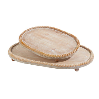Twisted Wood Tray