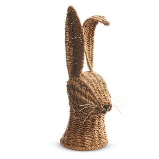 Woven Rabbit Bust