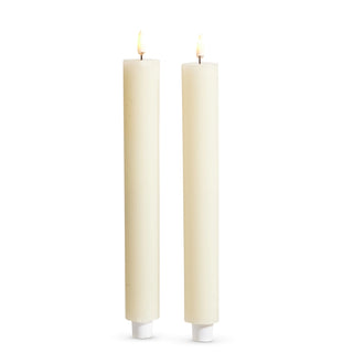 Ivory Taper Candle Set