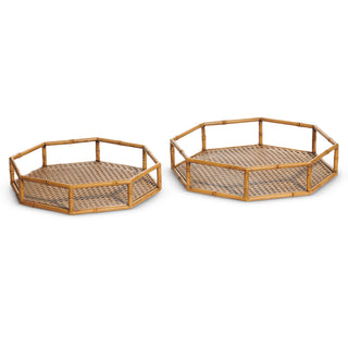 Bamboo Octagonal Trays