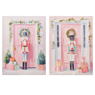 21.75" Pink Nutcracker Art