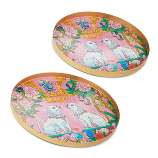 Pink Dog Trays