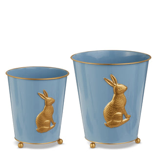 Blue Bunny Cache Pots