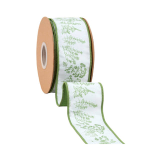 2.5" Green Herb Ribbon
