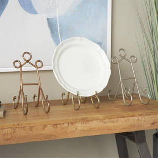 11" Metal Scroll Easel
