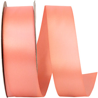 1.5" Coral Satin Ribbon