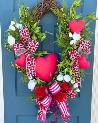 Valentine's Heart Wreath